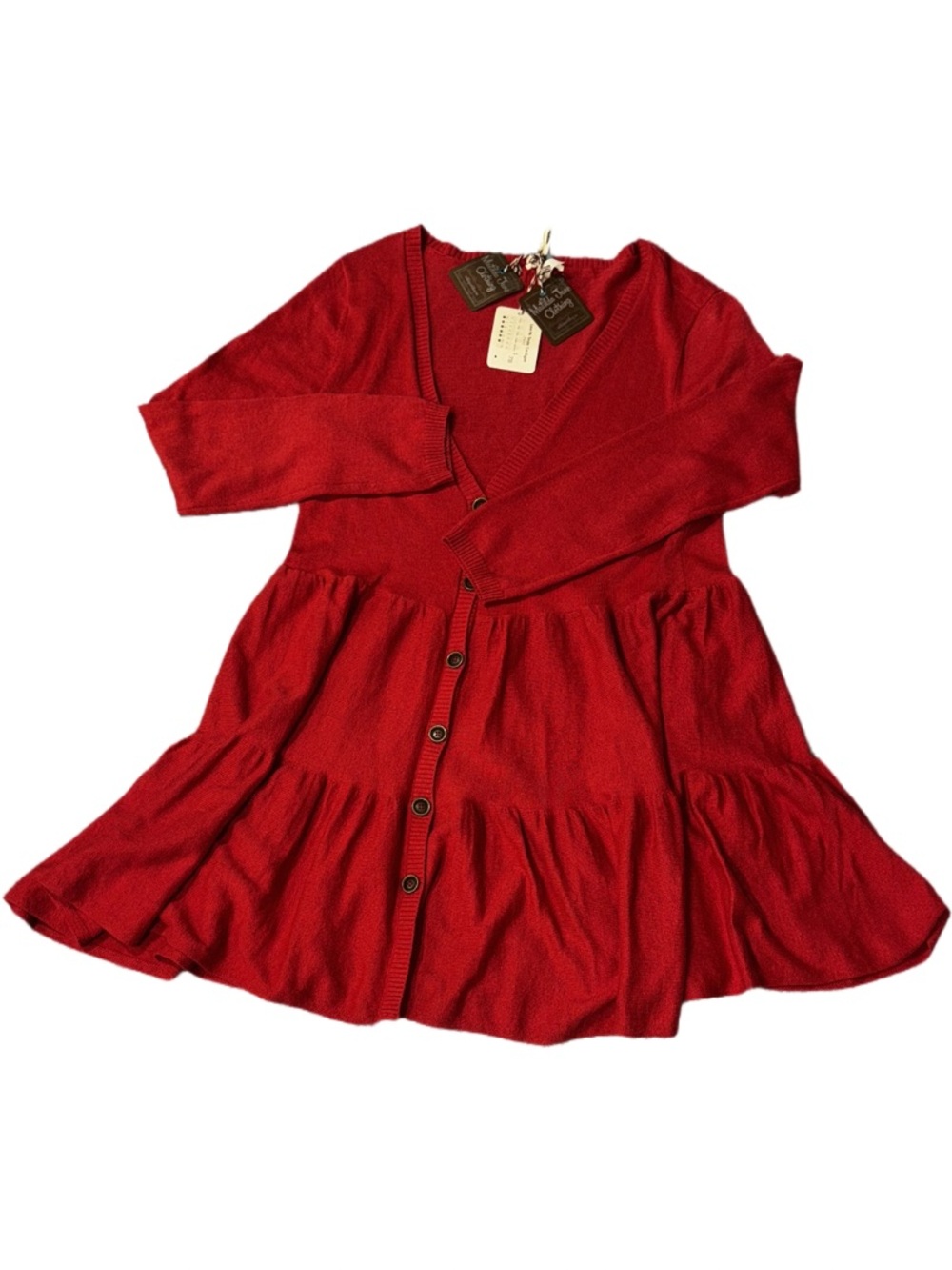 NWT Matilda Jane Love Me Tender Button Front Tiered Cardigan Dress
Medium - Picture 6 of 10